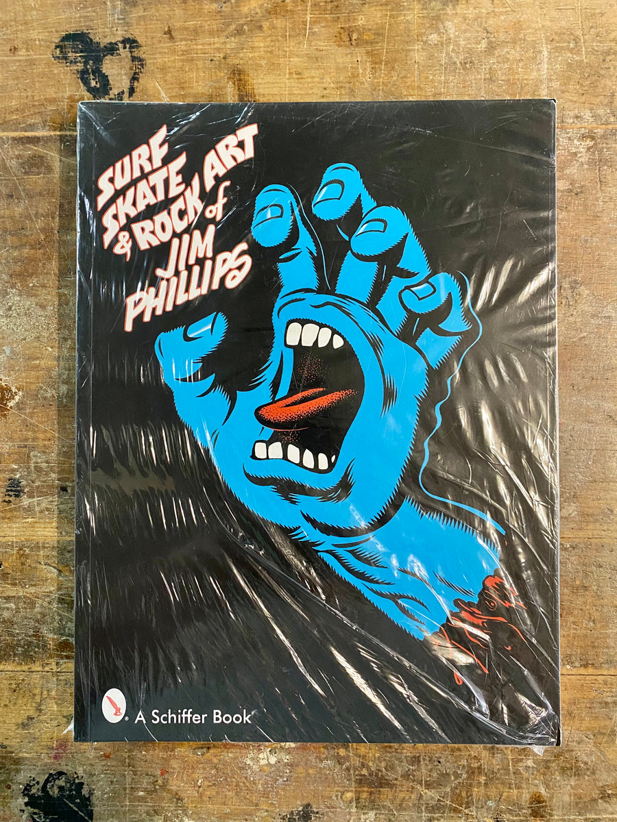 SANTA CRUZ BOOK THE ART SURF SKATE ROCK OF JIM PHILLIPS – The