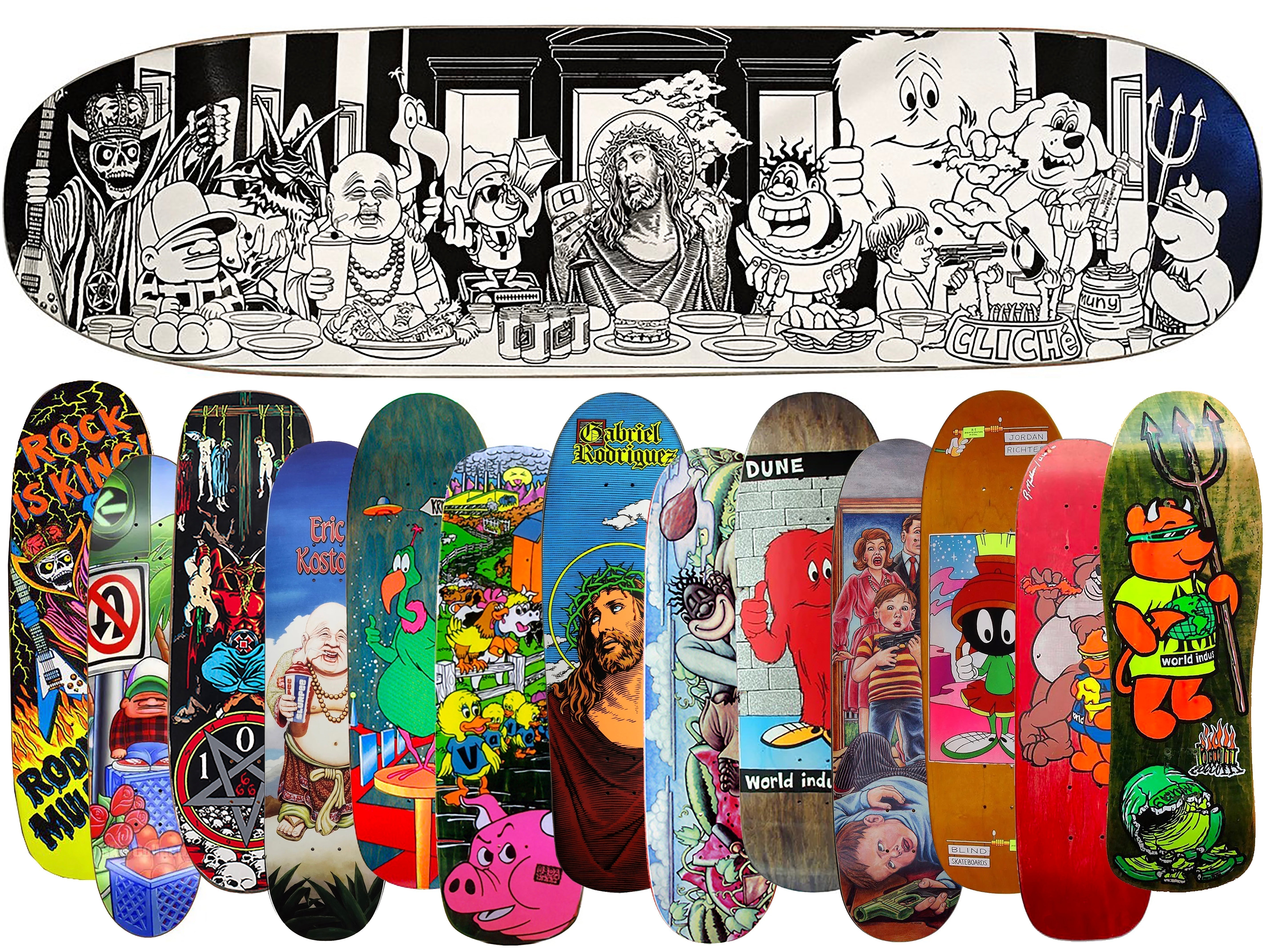 CLICHE DECK - LAST SUPPER - BY : MARC MCKEE – The Disturb House