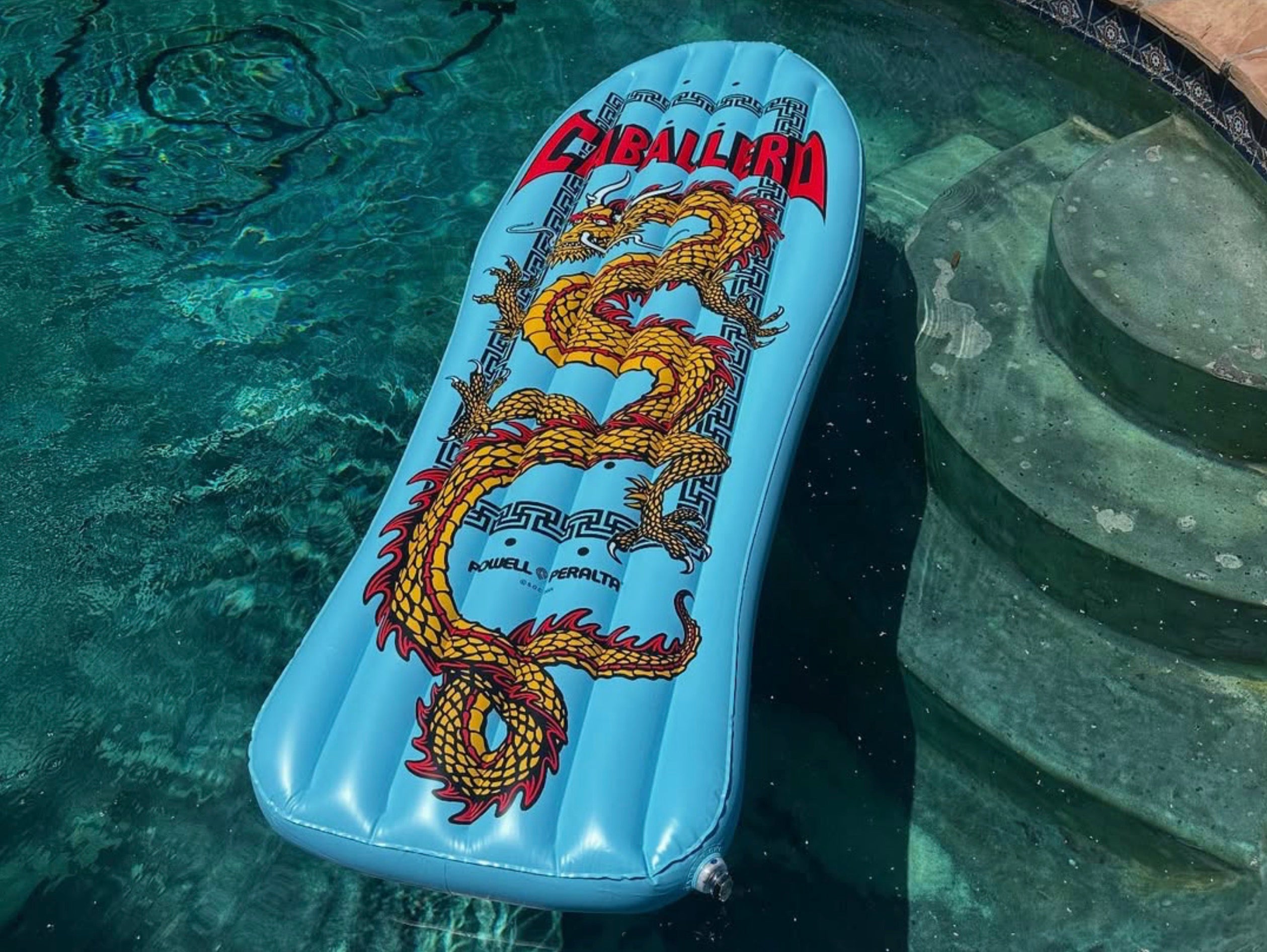 INFLATABLE RAFT POWELL PERALTA MATELAS GONFLABLE CABALLERO CHINESE DRA – The Disturb House Skate Shop