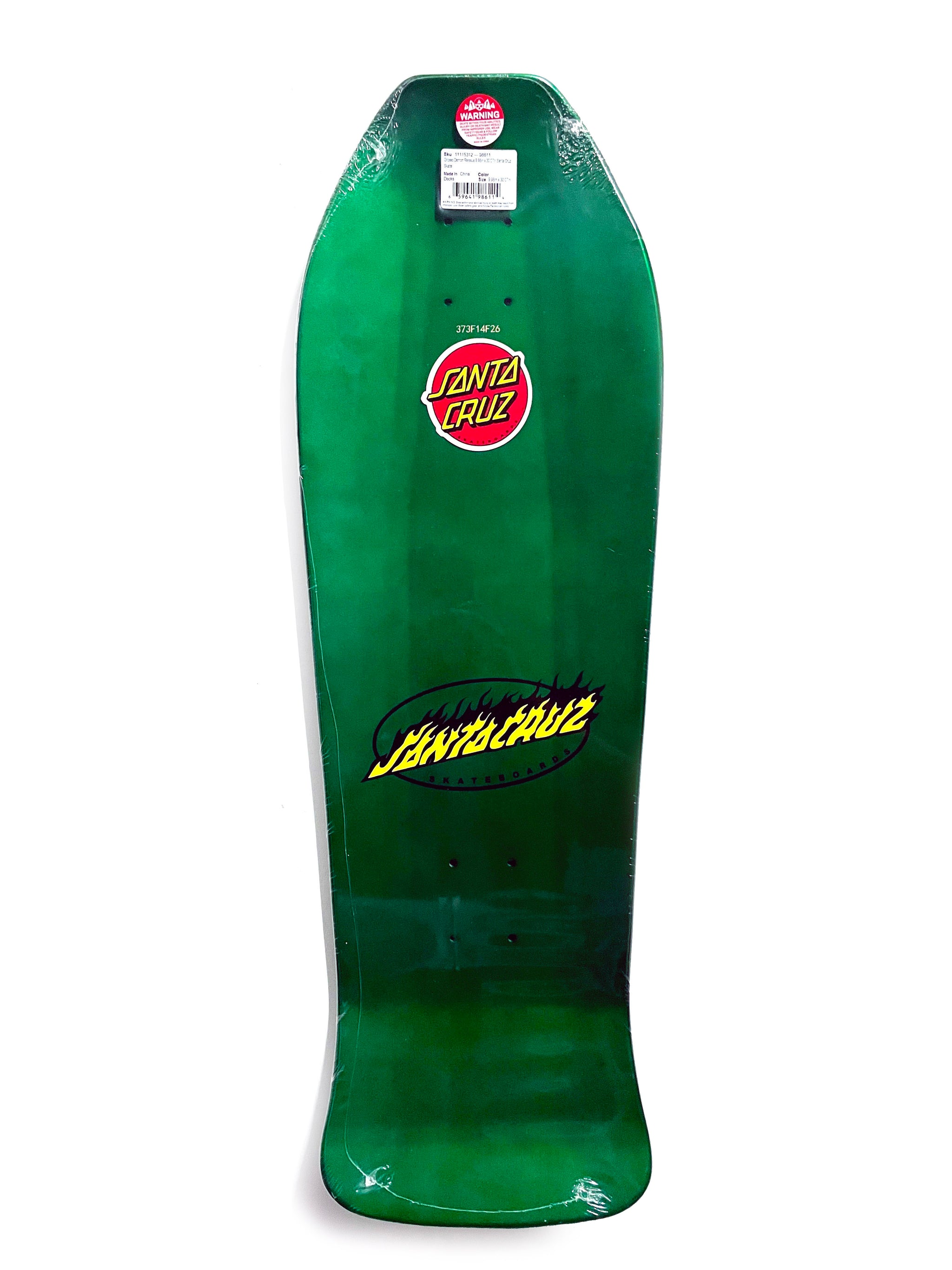 SANTA CRUZ DECK REISSUE JEFF GROSSO DEMON CANDY METALLIC