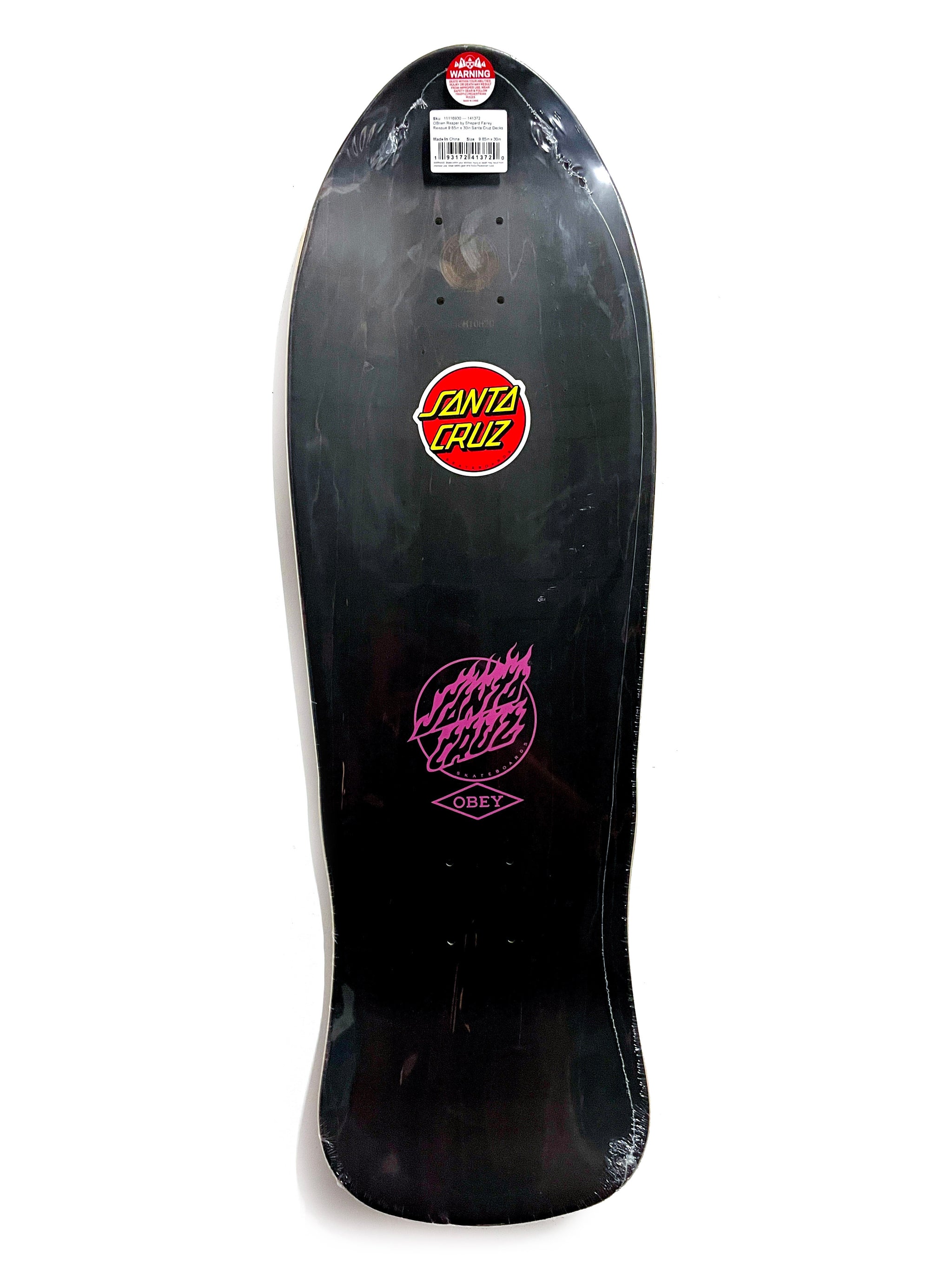 SANTA CRUZ O'BRIEN REAPER BY SHEPARD FAIRY REISSUE 9.85 – The