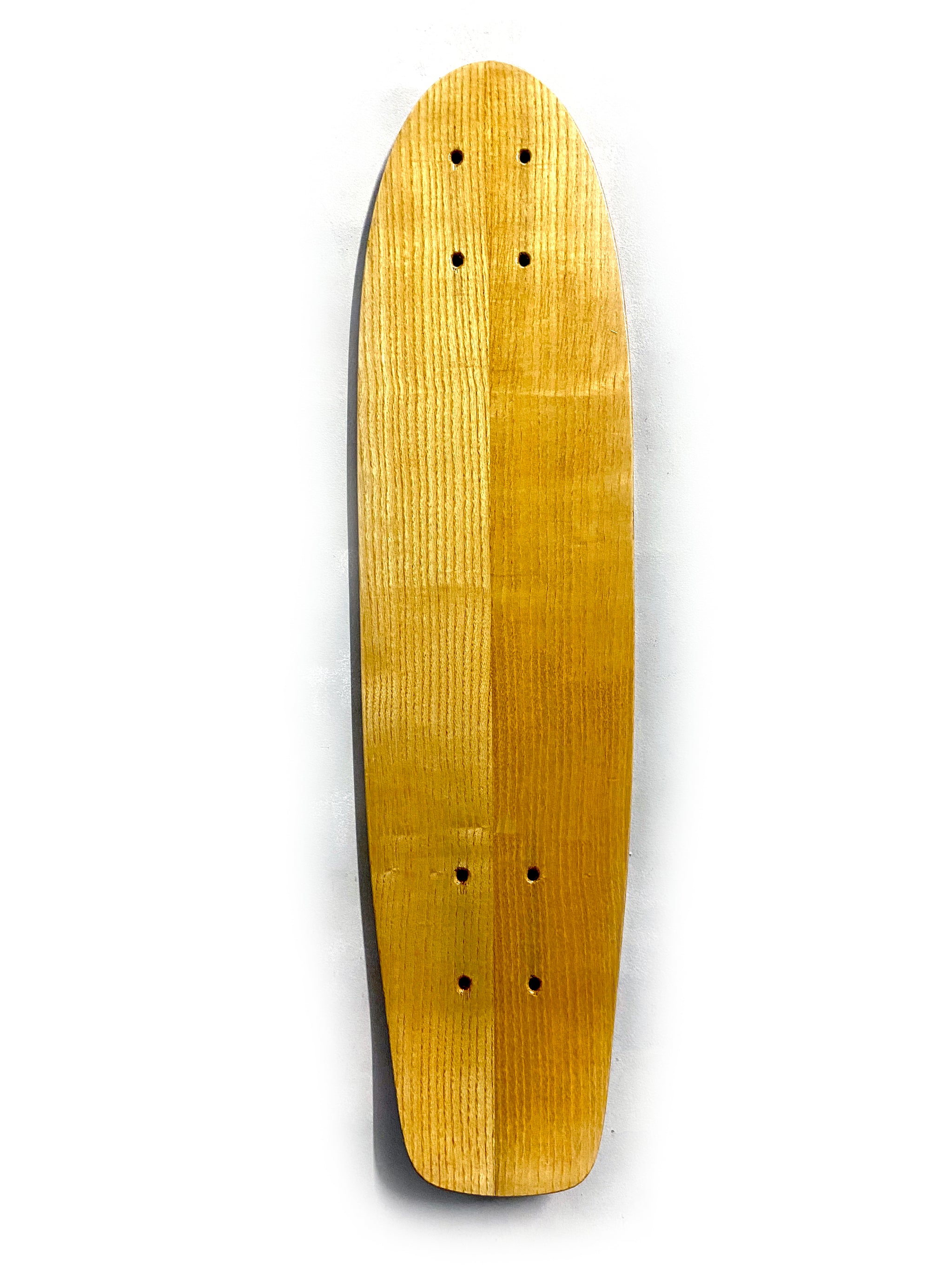 SKATEBOARD VINTAGE RIGIDE JAUNE OLDSCHOOL ANNÉES 1970-1980