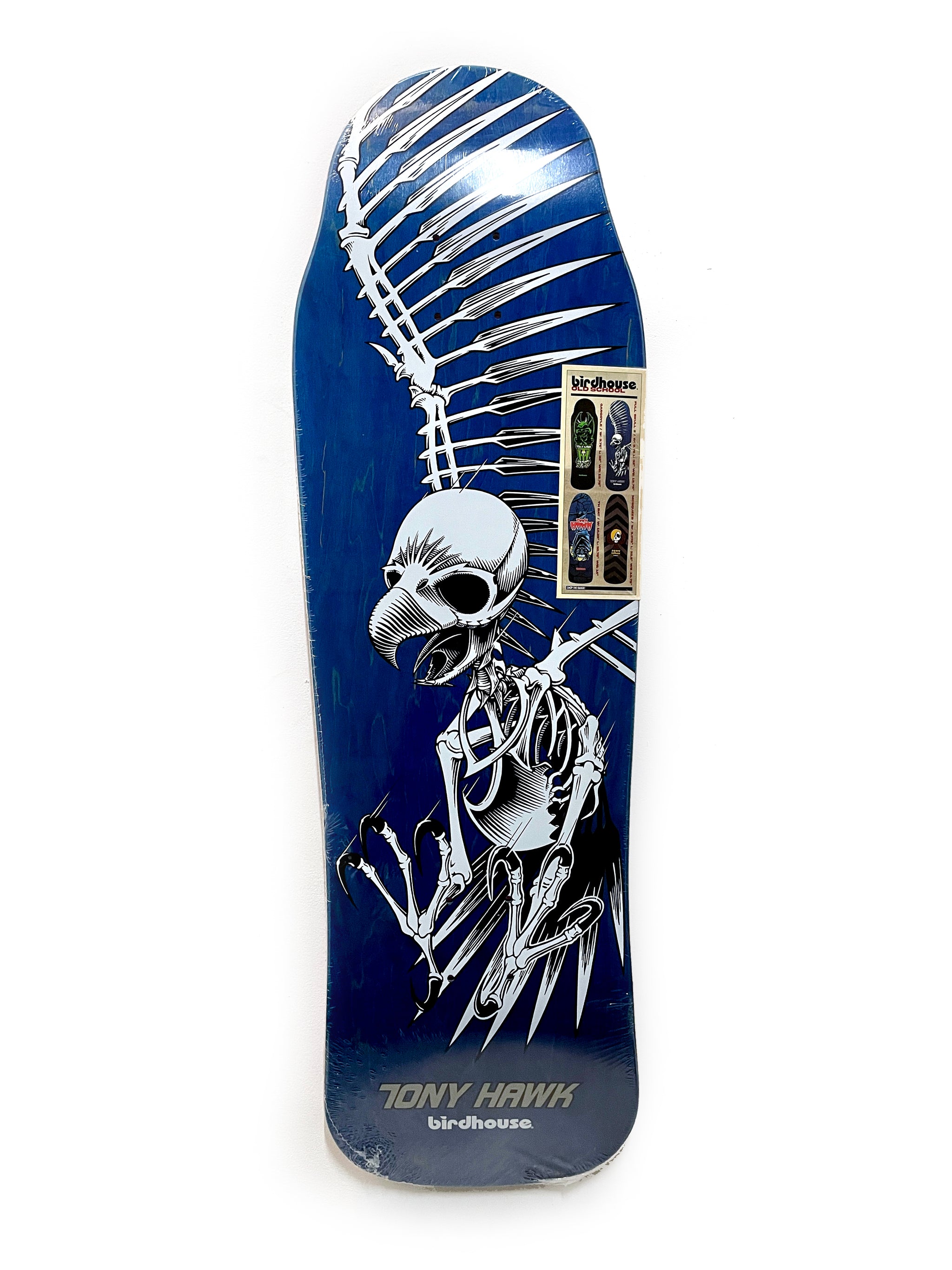 BIRDHOUSE DECK TONY HAWK FULL SKULL 2 BLUE 9.75 – The Disturb