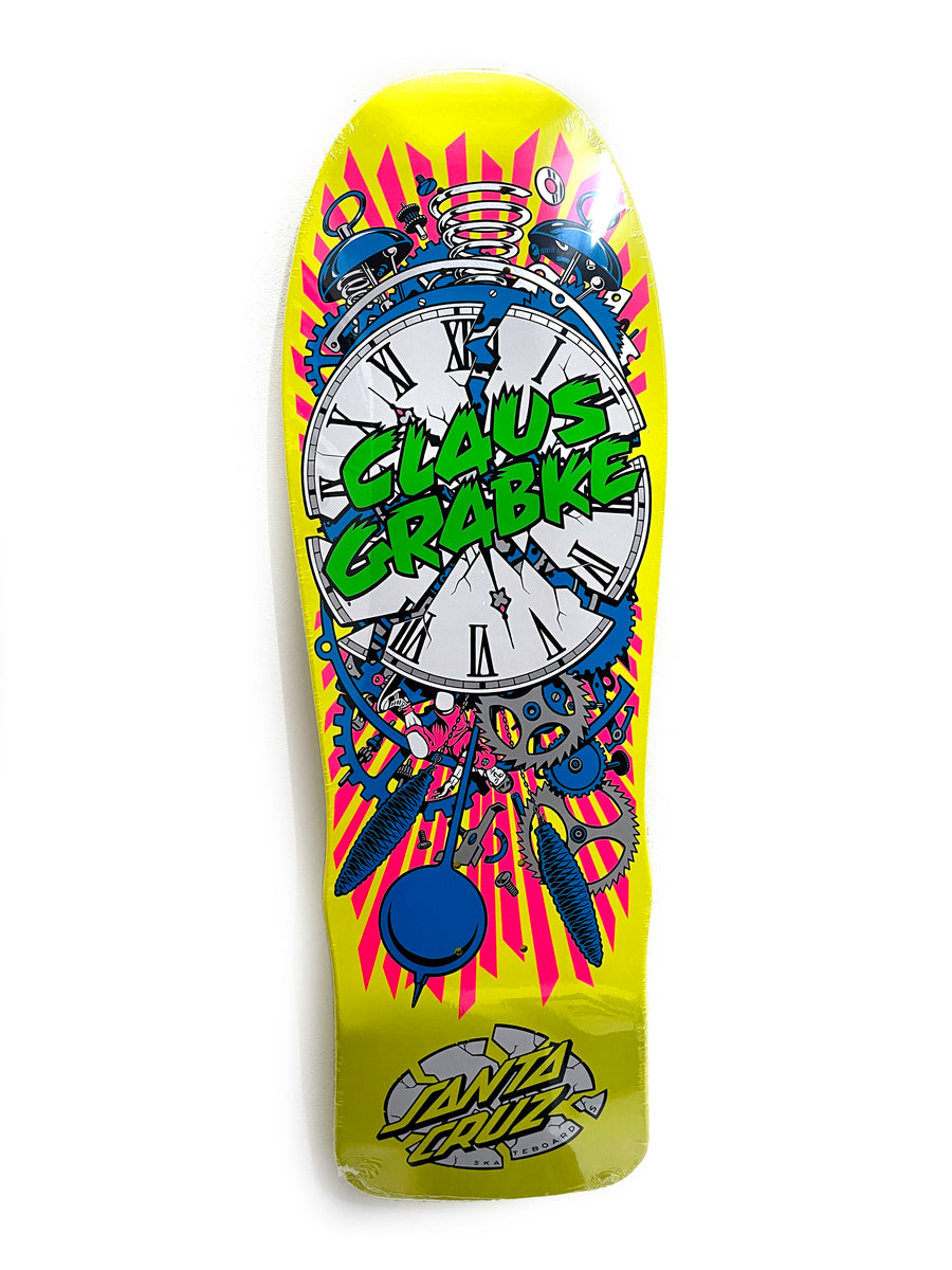 SANTA CRUZ GRABKE EXPLODING CLOCK REISSUE 10 – The Disturb House Skate Shop