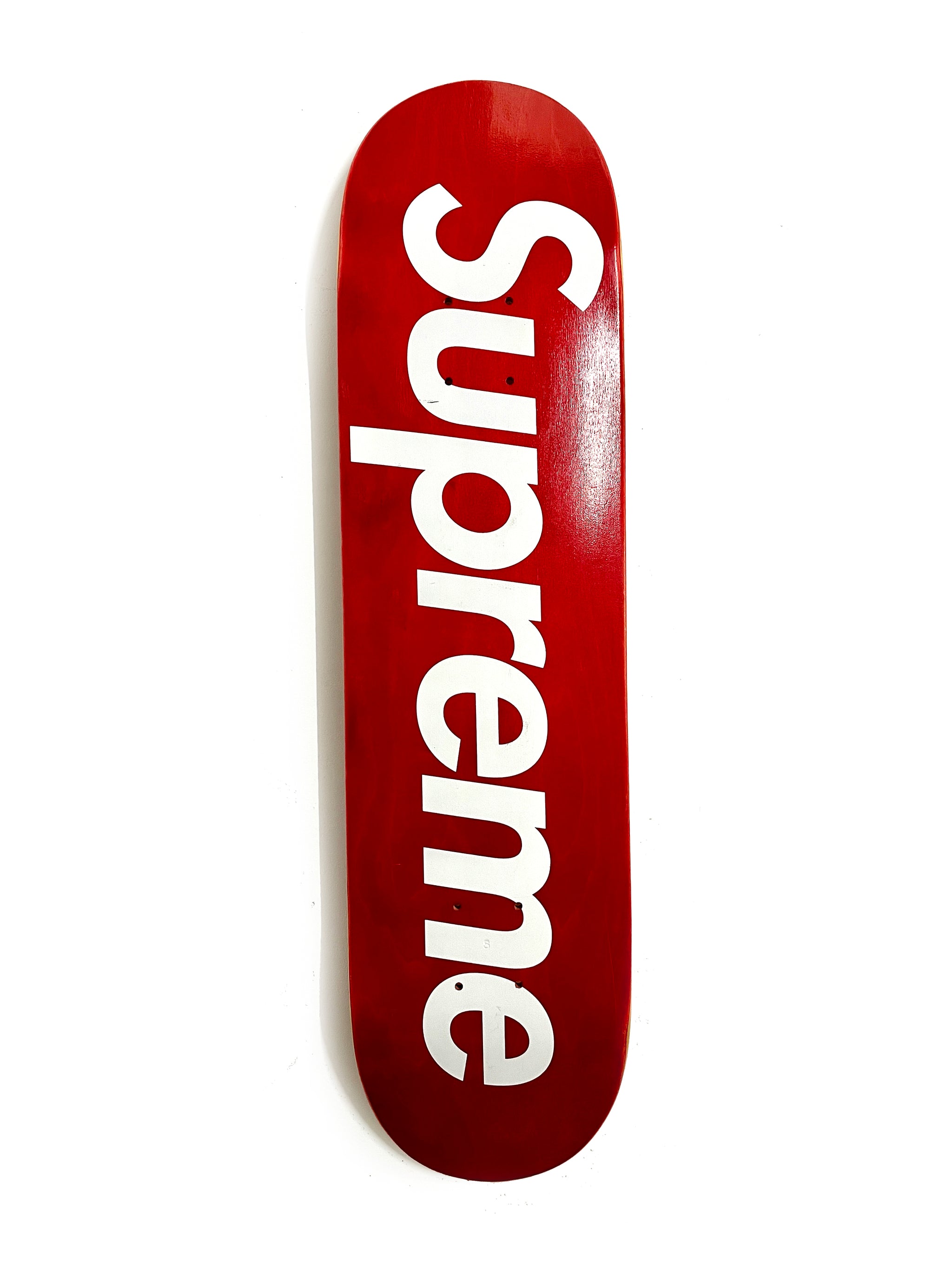 SUPREME DECK BOX LOGO RED 2007 – The Disturb House Skate Shop